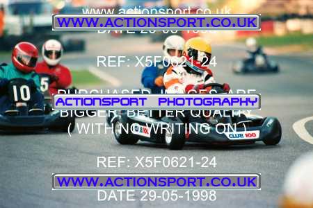 Photo: X5F0621-24 ActionSport Photography 29/05/1998 Club 100 Kart Enduro - Buckmore Park _1_AllPhotos #15
