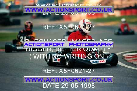 Photo: X5F0621-27 ActionSport Photography 29/05/1998 Club 100 Kart Enduro - Buckmore Park _1_AllPhotos #5