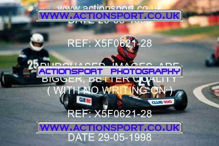 Photo: X5F0621-28 ActionSport Photography 29/05/1998 Club 100 Kart Enduro - Buckmore Park _1_AllPhotos #21