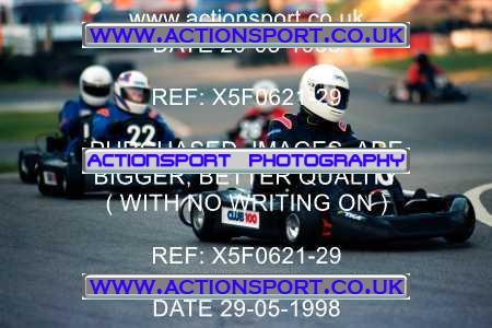 Photo: X5F0621-29 ActionSport Photography 29/05/1998 Club 100 Kart Enduro - Buckmore Park _1_AllPhotos #6