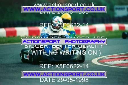 Photo: X5F0622-14 ActionSport Photography 29/05/1998 Club 100 Kart Enduro - Buckmore Park _1_AllPhotos #11