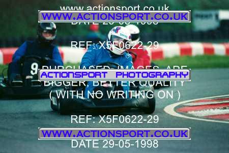Photo: X5F0622-29 ActionSport Photography 29/05/1998 Club 100 Kart Enduro - Buckmore Park _1_AllPhotos #22