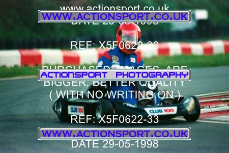Photo: X5F0622-33 ActionSport Photography 29/05/1998 Club 100 Kart Enduro - Buckmore Park _1_AllPhotos #5