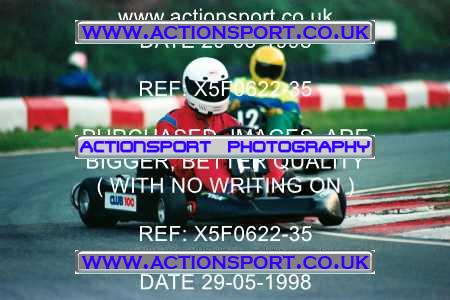 Photo: X5F0622-35 ActionSport Photography 29/05/1998 Club 100 Kart Enduro - Buckmore Park _1_AllPhotos #17