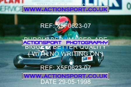 Photo: X5F0623-07 ActionSport Photography 29/05/1998 Club 100 Kart Enduro - Buckmore Park _1_AllPhotos #23