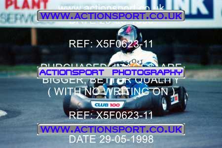 Photo: X5F0623-11 ActionSport Photography 29/05/1998 Club 100 Kart Enduro - Buckmore Park _1_AllPhotos #15