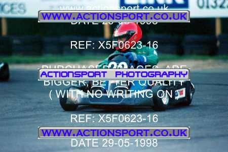 Photo: X5F0623-16 ActionSport Photography 29/05/1998 Club 100 Kart Enduro - Buckmore Park _1_AllPhotos #23
