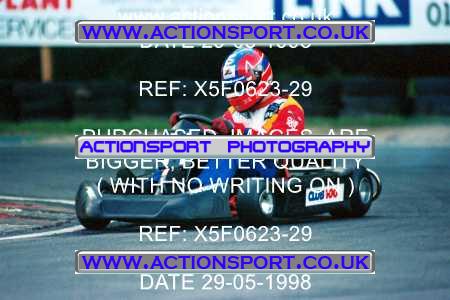 Photo: X5F0623-29 ActionSport Photography 29/05/1998 Club 100 Kart Enduro - Buckmore Park _1_AllPhotos #11