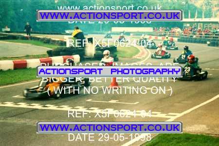 Photo: X5F0624-04 ActionSport Photography 29/05/1998 Club 100 Kart Enduro - Buckmore Park _1_AllPhotos #23