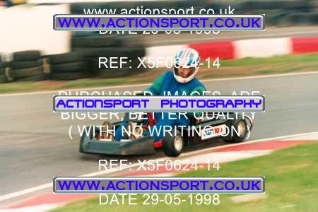 Photo: X5F0624-14 ActionSport Photography 29/05/1998 Club 100 Kart Enduro - Buckmore Park _1_AllPhotos #4