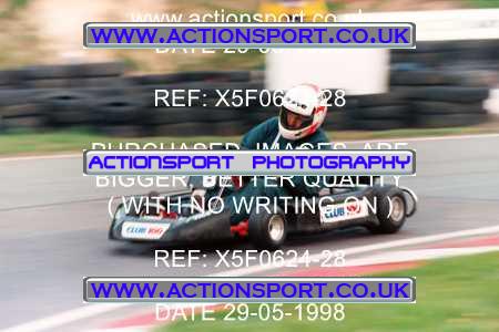 Photo: X5F0624-28 ActionSport Photography 29/05/1998 Club 100 Kart Enduro - Buckmore Park _1_AllPhotos #5