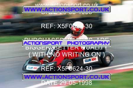 Photo: X5F0624-30 ActionSport Photography 29/05/1998 Club 100 Kart Enduro - Buckmore Park _1_AllPhotos #13