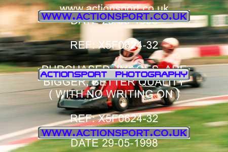 Photo: X5F0624-32 ActionSport Photography 29/05/1998 Club 100 Kart Enduro - Buckmore Park _1_AllPhotos #8