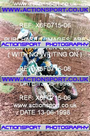 Photo: X6F0715-06 ActionSport Photography 13/06/1998 BSMA National South West Assn - Whiteway Barton _3_100s #16