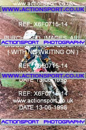Photo: X6F0715-14 ActionSport Photography 13/06/1998 BSMA National South West Assn - Whiteway Barton _3_100s #3