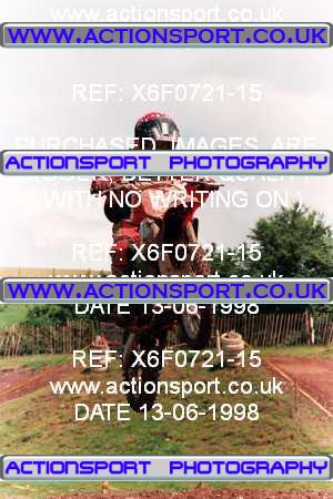 Photo: X6F0721-15 ActionSport Photography 13/06/1998 BSMA National South West Assn - Whiteway Barton _4_80s #8