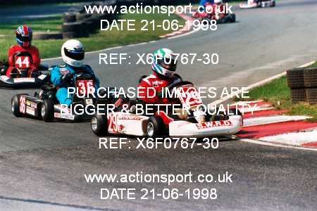 Photo: X6F0767-30 ActionSport Photography 21/06/1998 Buckmore Park Kart Club 35th Anniversary Meeting _1_SeniorTKM #36