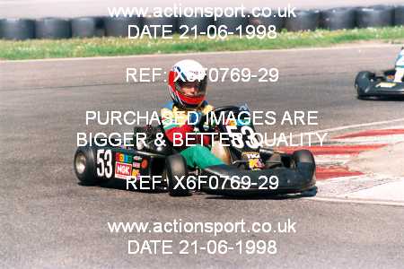 Photo: X6F0769-29 ActionSport Photography 21/06/1998 Buckmore Park Kart Club 35th Anniversary Meeting _2_JuniorTKM #53
