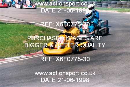 Photo: X6F0775-30 ActionSport Photography 21/06/1998 Buckmore Park Kart Club 35th Anniversary Meeting _1_SeniorTKM #36