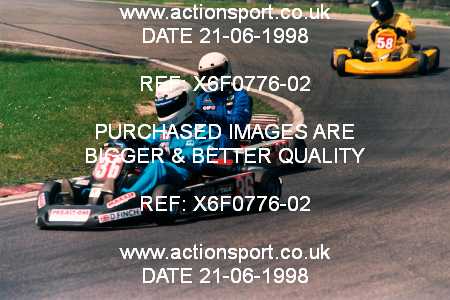 Photo: X6F0776-02 ActionSport Photography 21/06/1998 Buckmore Park Kart Club 35th Anniversary Meeting _1_SeniorTKM #36