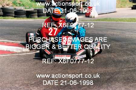 Photo: X6F0777-12 ActionSport Photography 21/06/1998 Buckmore Park Kart Club 35th Anniversary Meeting _1_SeniorTKM #36