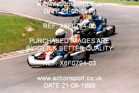 Photo: X6F0794-03 ActionSport Photography 21/06/1998 Buckmore Park Kart Club 35th Anniversary Meeting _8_JuniorYamaha-JICA #9990
