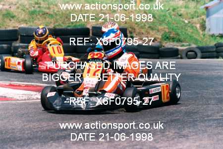 Photo: X6F0795-27 ActionSport Photography 21/06/1998 Buckmore Park Kart Club 35th Anniversary Meeting _8_JuniorYamaha-JICA #12