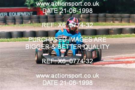 Photo: X6_0774-32 ActionSport Photography 21/06/1998 Buckmore Park Kart Club 35th Anniversary Meeting _7_100C160-ICA #15