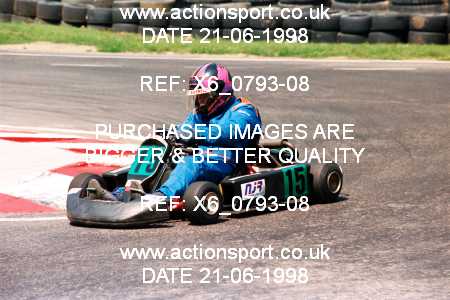 Photo: X6_0793-08 ActionSport Photography 21/06/1998 Buckmore Park Kart Club 35th Anniversary Meeting _7_100C160-ICA #15