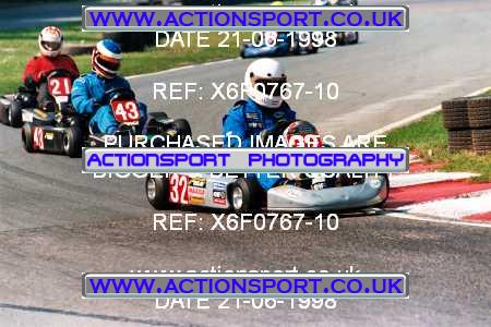 Photo: X6F0767-10 ActionSport Photography 21/06/1998 Buckmore Park Kart Club 35th Anniversary Meeting _1_SeniorTKM #32