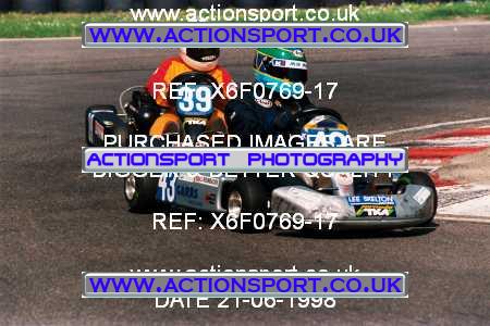 Photo: X6F0769-17 ActionSport Photography 21/06/1998 Buckmore Park Kart Club 35th Anniversary Meeting _2_JuniorTKM #43