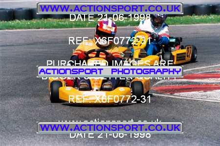 Photo: X6F0772-31 ActionSport Photography 21/06/1998 Buckmore Park Kart Club 35th Anniversary Meeting _5_ProKart #7