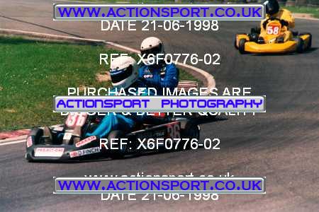 Photo: X6F0776-02 ActionSport Photography 21/06/1998 Buckmore Park Kart Club 35th Anniversary Meeting _1_SeniorTKM #32