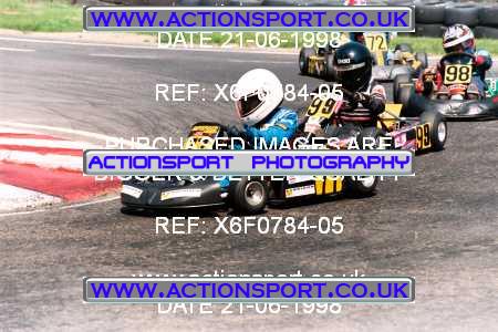 Photo: X6F0784-05 ActionSport Photography 21/06/1998 Buckmore Park Kart Club 35th Anniversary Meeting _3_Cadets #99