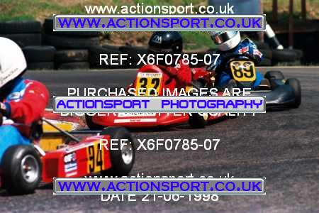Photo: X6F0785-07 ActionSport Photography 21/06/1998 Buckmore Park Kart Club 35th Anniversary Meeting _3_Cadets #32