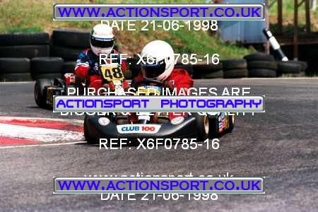 Photo: X6F0785-16 ActionSport Photography 21/06/1998 Buckmore Park Kart Club 35th Anniversary Meeting _3_Cadets #48