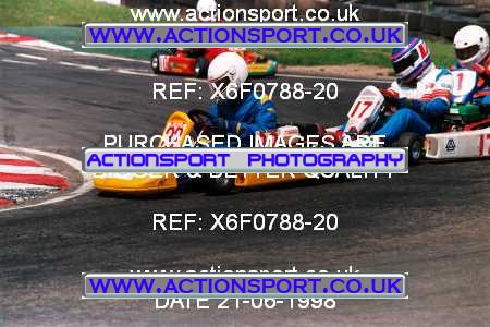 Photo: X6F0788-20 ActionSport Photography 21/06/1998 Buckmore Park Kart Club 35th Anniversary Meeting _5_ProKart #32
