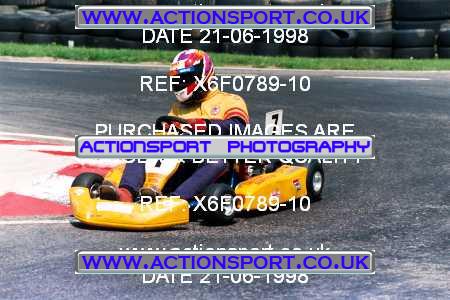 Photo: X6F0789-10 ActionSport Photography 21/06/1998 Buckmore Park Kart Club 35th Anniversary Meeting _5_ProKart #7