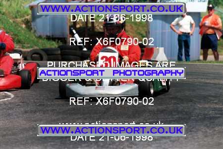 Photo: X6F0790-02 ActionSport Photography 21/06/1998 Buckmore Park Kart Club 35th Anniversary Meeting _5_ProKart #30