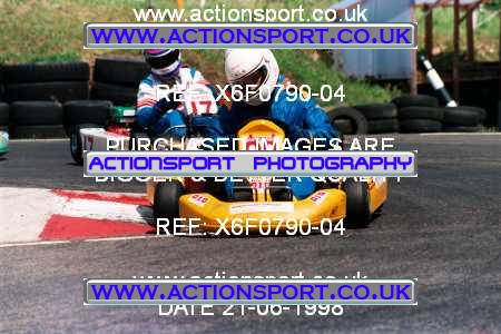 Photo: X6F0790-04 ActionSport Photography 21/06/1998 Buckmore Park Kart Club 35th Anniversary Meeting _5_ProKart #32