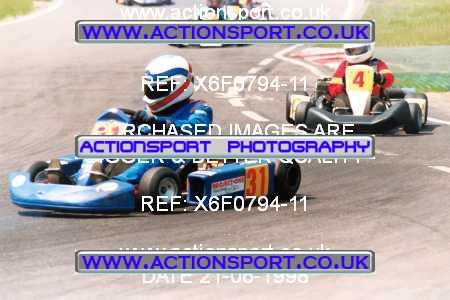 Photo: X6F0794-11 ActionSport Photography 21/06/1998 Buckmore Park Kart Club 35th Anniversary Meeting _8_JuniorYamaha-JICA #31