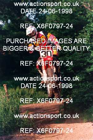 Photo: X6F0797-24 ActionSport Photography 24/06/1998 AMCA Shrewsbury MCC - Condover  _1_Experts-Seniors #30
