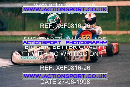 Photo: X6F0816-26 ActionSport Photography 27/06/1998 Ulster Kart Club Five Nations Kart Championships - Nutts Corner _1_JICA #3