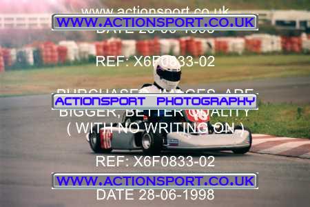 Photo: X6F0833-02 ActionSport Photography 28/06/1998 Manchester & Buxton Kart Club - Three Sisters, Wigan _1_SeniorTKM #16