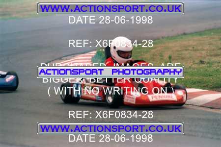 Photo: X6F0834-28 ActionSport Photography 28/06/1998 Manchester & Buxton Kart Club - Three Sisters, Wigan _2_JuniorTKM #64