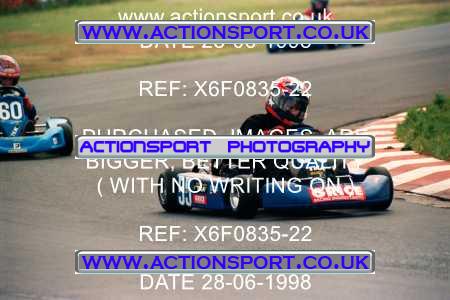 Photo: X6F0835-22 ActionSport Photography 28/06/1998 Manchester & Buxton Kart Club - Three Sisters, Wigan _2_JuniorTKM #55