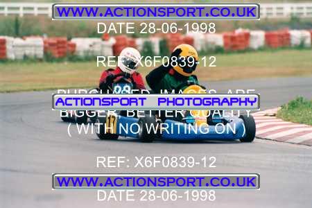 Photo: X6F0839-12 ActionSport Photography 28/06/1998 Manchester & Buxton Kart Club - Three Sisters, Wigan _7_125National_125Open #17