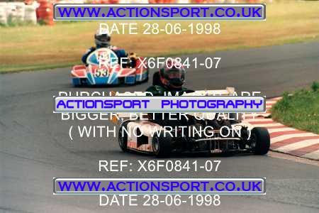 Photo: X6F0841-07 ActionSport Photography 28/06/1998 Manchester & Buxton Kart Club - Three Sisters, Wigan _8_250National_Open #34