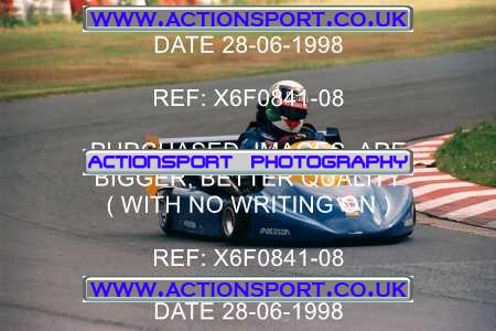 Photo: X6F0841-08 ActionSport Photography 28/06/1998 Manchester & Buxton Kart Club - Three Sisters, Wigan _8_250National_Open #71