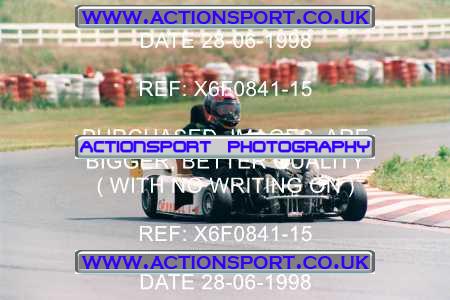 Photo: X6F0841-15 ActionSport Photography 28/06/1998 Manchester & Buxton Kart Club - Three Sisters, Wigan _8_250National_Open #34